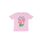 front 61ebb91c90c47 Light Pink 1 Toddler Half Sleeve Round Neck Tshirt