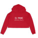 front 621c6ff09517b Red XS Crop Hoodie
